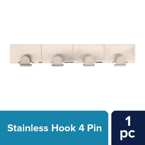 Buy BB Home Steel Hook/Hanger Self Adhesive/Stickable - BH 053