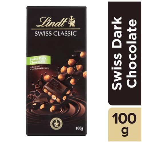 Buy Lindt Swiss Classic Dark Chocolate Hazelnut Online At Best Price Bigbasket 3059