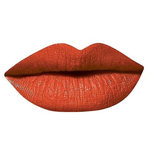 tangy orange lipstick