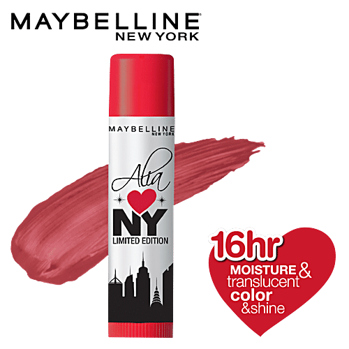 maybelline broadway red lip balm