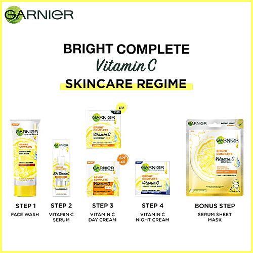 Buy Garnier Garnier Bright Complete Vitamin C Spf 40 Pa Serum Cream Online At Best Price Of Rs 219 78 Bigbasket