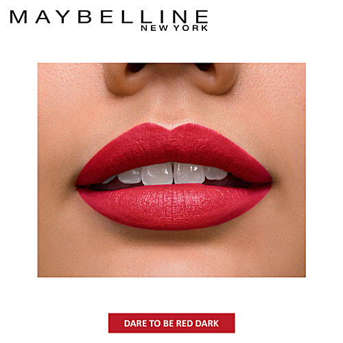 maybelline creamy matte lipstick dare to be red