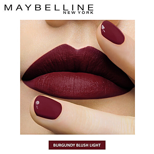 wine maroon lipstick