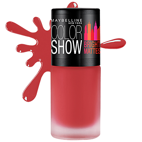 Buy Maybelline New York Color Show Bright Matte Nail Color Online At ...