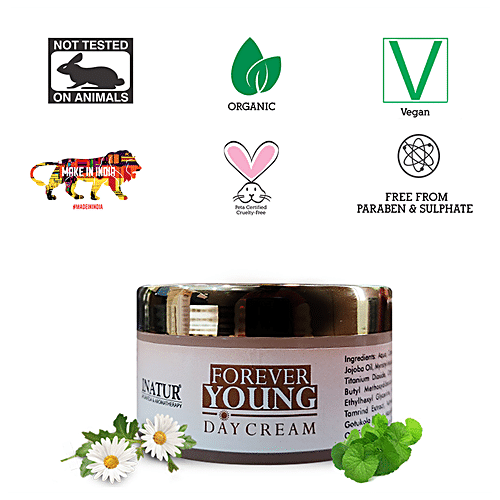 Buy INATUR Forever Young Day Night Therapy Face Cream Free from