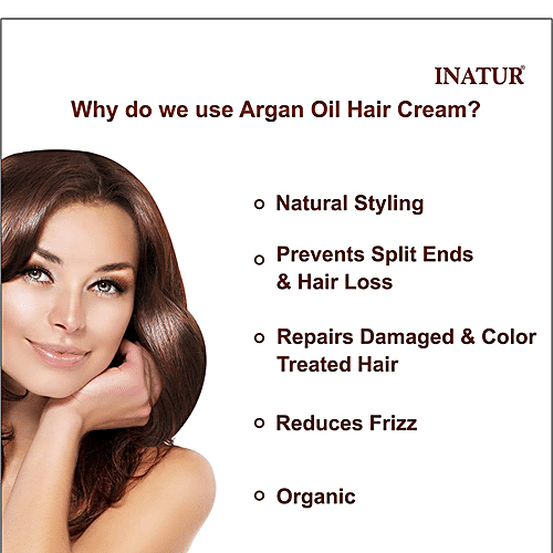 Buy INATUR Argan Hair Cream Online at Best Price of Rs 550 - bigbasket