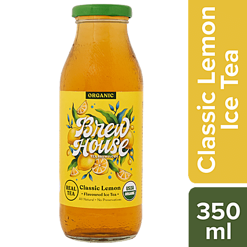 BrewHouse Tea Brewing Co. Naturally Brewed Organic Ice Tea