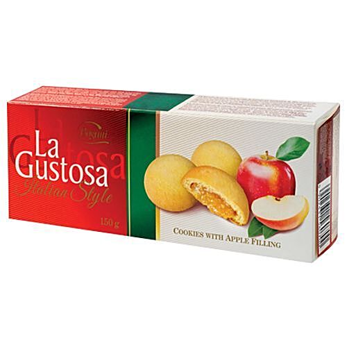 Buy Bogutti Cookies - La Gustosa, With Apple Filling Online at Best