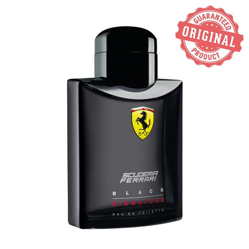 Buy Ferrari Scuderia Black Signature Eau De Toilette Online at Best ...