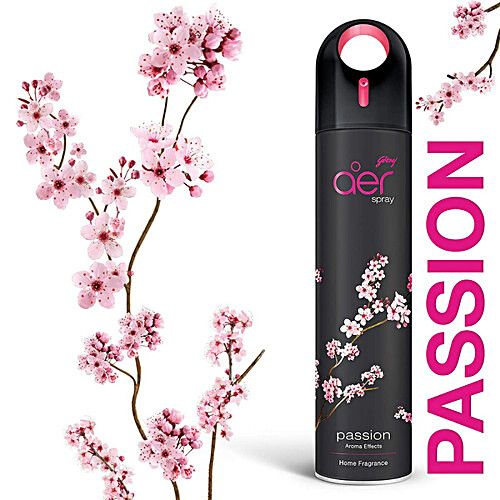 Buy Godrej Aer Spray Premium Air Freshener, Passion Online at Best