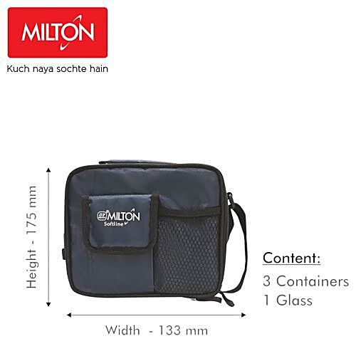 milton tiffin box with bag