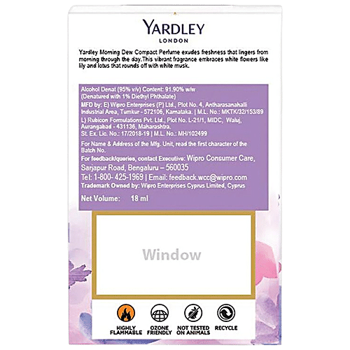 Yardley london pocket discount perfume