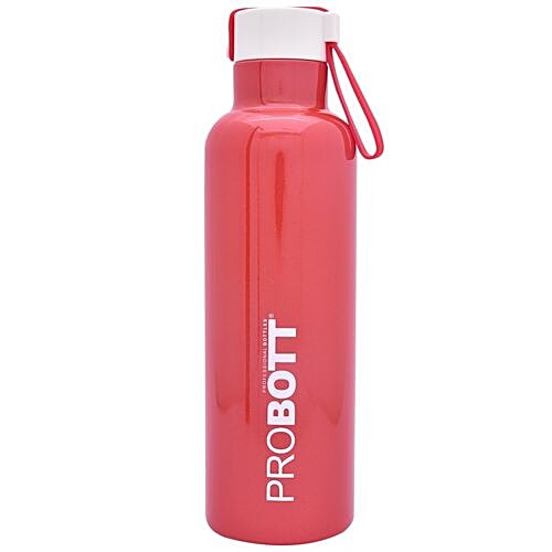 Buy Probott Stainless Steel Vacuum Bottle - Bang, Red Online at Best ...