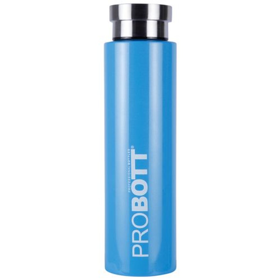 Buy Probott Stainless Steel Vacuum Bottle With Steel Cap - Blue Online ...