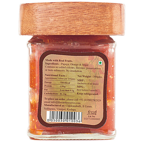 Buy The Earth Reserve Passion Fruit And Papaya Medley With Ornamental Orange Jam Online At Best