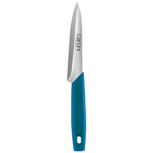 Buy Cartini by Godrej Stainless Steel Easy Chopping Knife With Blue ...