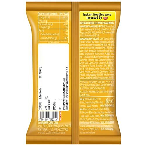 Top Ramen  Instant Noodles - Chicken Curry, 70 g Bag 