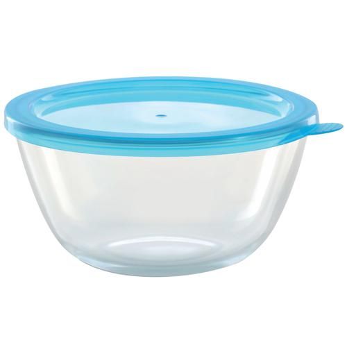 Buy Mixing & Serving Bowl w Blue Lid 500 ml at Best Price Online in India -  Borosil