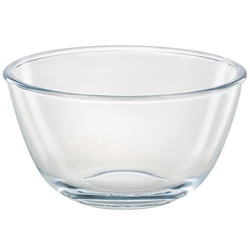 Buy Borosil Borosilicate Select Glass Mixing Bowl With Blue Lid Oven