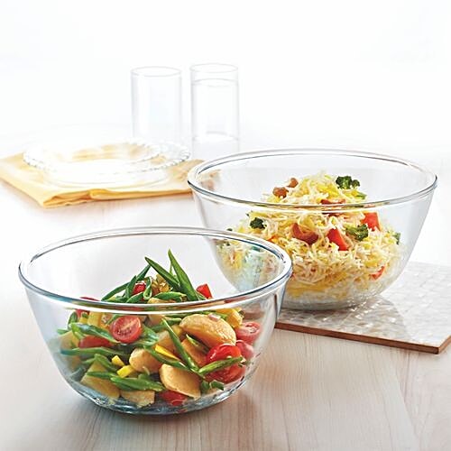 Buy Borosil Borosil Borosilicate Select Glass Mixing Bowl - Oven ...