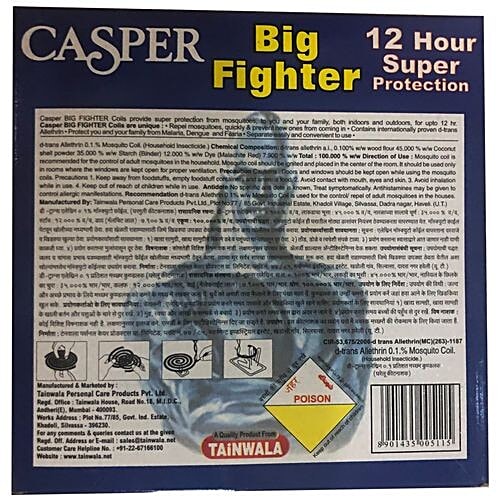 Buy Casper 5 Double 12 Hours Big Fighter Coil Online at Best Price of ...