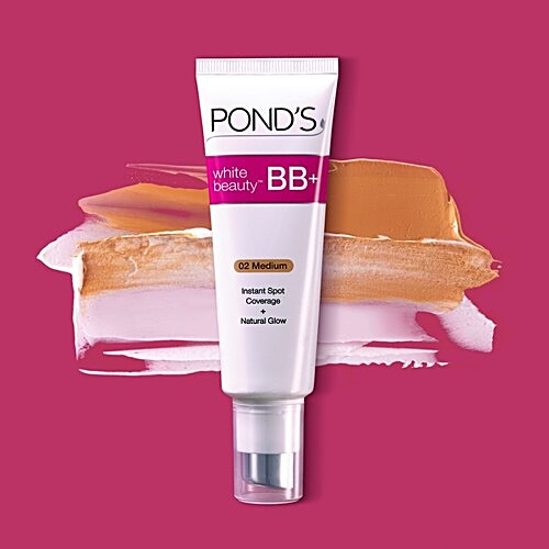 Buy Ponds BB+ Cream - Instant Spot Coverage + Natural Glow, 02 Medium