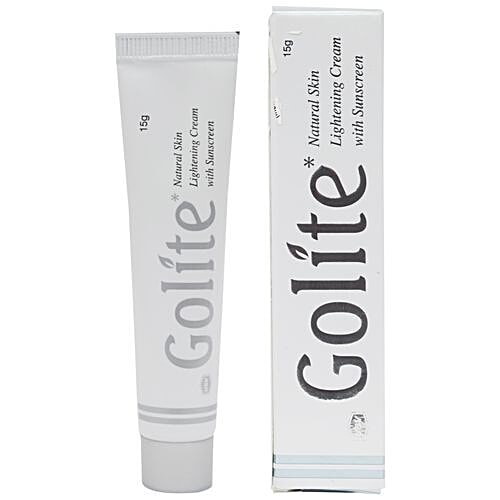 Buy Golite Natural Skin Lightening Cream With Sunscreen Online at Best ...