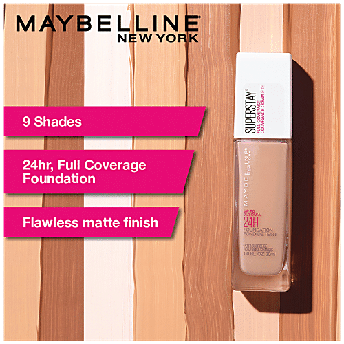 Buy Maybelline New York Super Stay Full Coverage Liquid Foundation Up To 24 Hours Online At