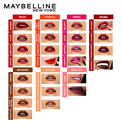 maybelline super stay matte liquid lipstick