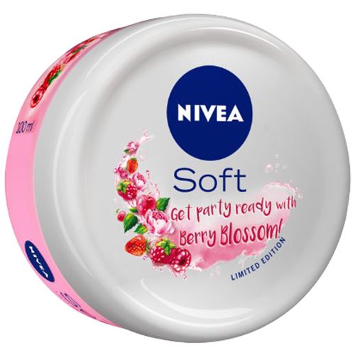 Buy Nivea Soft Light Moisturiser - Berry Blossom, Vitamin E & Jojoba ...