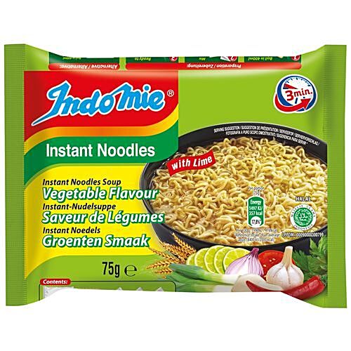 Buy Indomie Instant Soup Noodles - Vegetable Flavour Online at Best ...