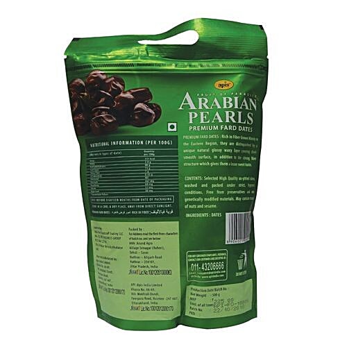 Buy Apis Dates - Arabian Pearls Online at Best Price of Rs 130 - bigbasket