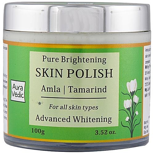 Buy Auravedic Pure Brightening Skin Polish Amla Tamarind