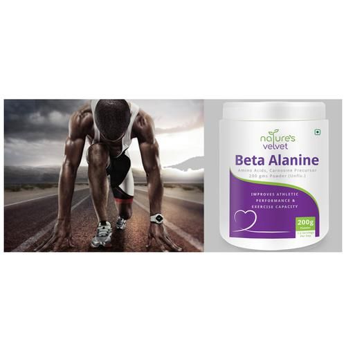 Buy Natures Velvet Beta-Alanine Powder - Improves Athletic
