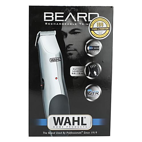 wahl beard trimmer rechargeable