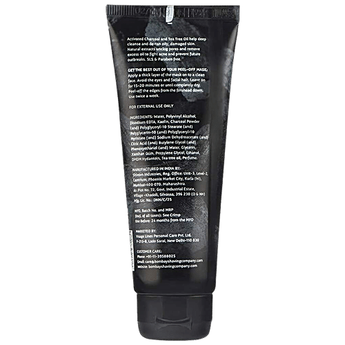 Buy Bombay Shaving Company Charcoal Peel Off Mask Online at Best Price ...