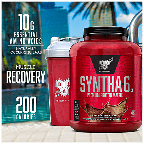 Buy Bsn Syntha 6 Protein Powder Chocolate Milkshake For Muscle Recovery Online At Best Price