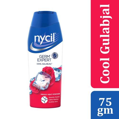 Buy Nycil Prickly Heat Powder Cool Gulabjal 400 Gm Bottle Online