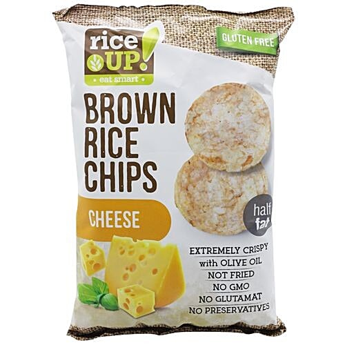 Buy Riceup Brown Rice Chips - Cheese Online at Best Price of Rs 190 ...