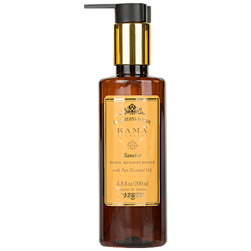 Buy Kama Ayurveda Sanobar Body Moisturizer - With Pure Essentials Oils ...