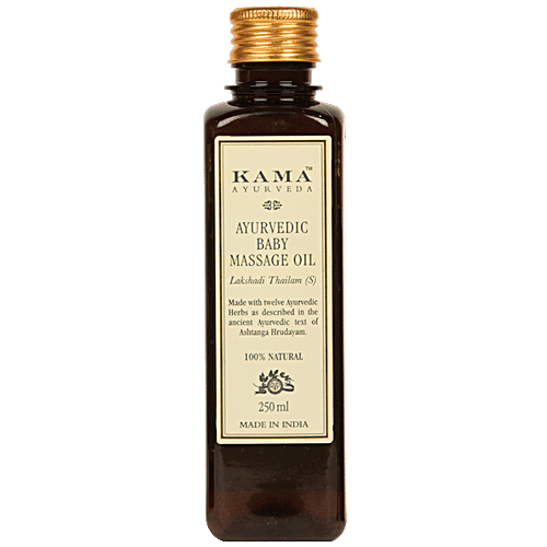 Buy Kama Ayurveda Lakshadi Ayurvedic Baby Massage Oil Online at Best