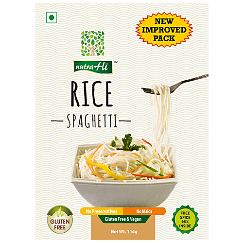 Buy NutraHi Rice & Starch Pasta - Spaghetti Online at Best Price of Rs 80 -  bigbasket