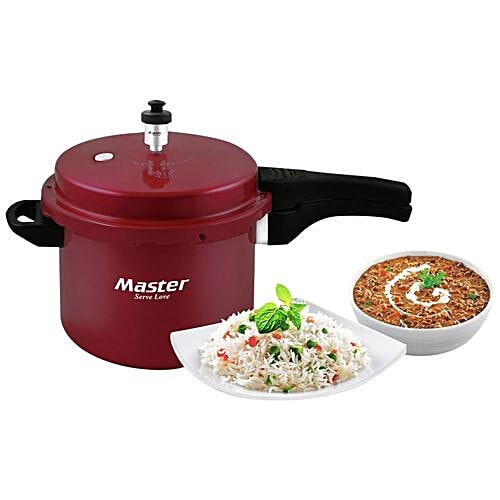 master cooker red 5l