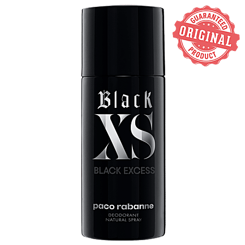 Paco Rabanne Black XS Deodorant Spray 150 ml