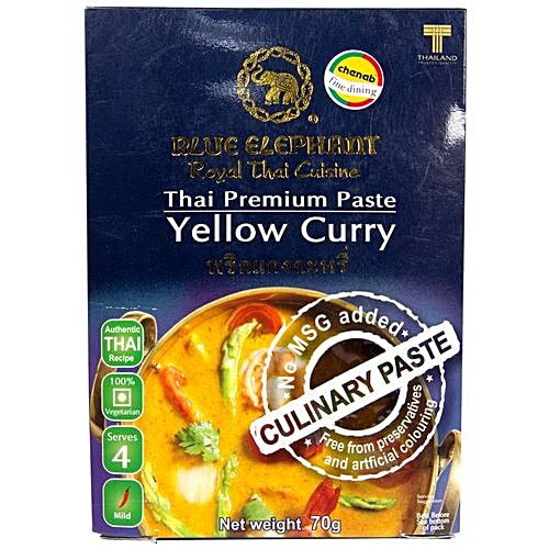 Thai gold yellow curry sales paste