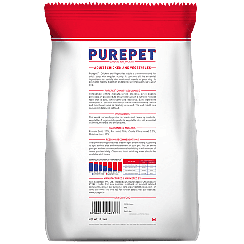 purepet 20 kg