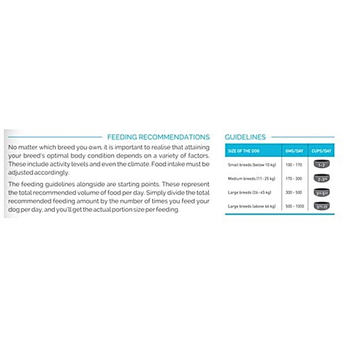 canine creek protein content