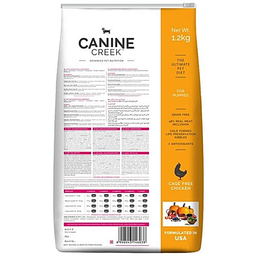 canine creek puppy 1.2 kg