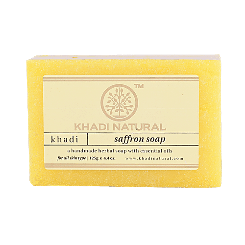 Buy Khadi Natural Herbal Saffron Soap Online at Best Price of Rs 70 ...