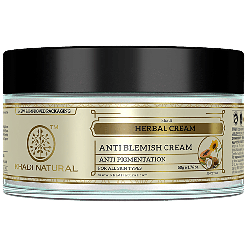 Buy Khadi Natural Herbal Anti Blemish Cream Online at Best Price of Rs ...